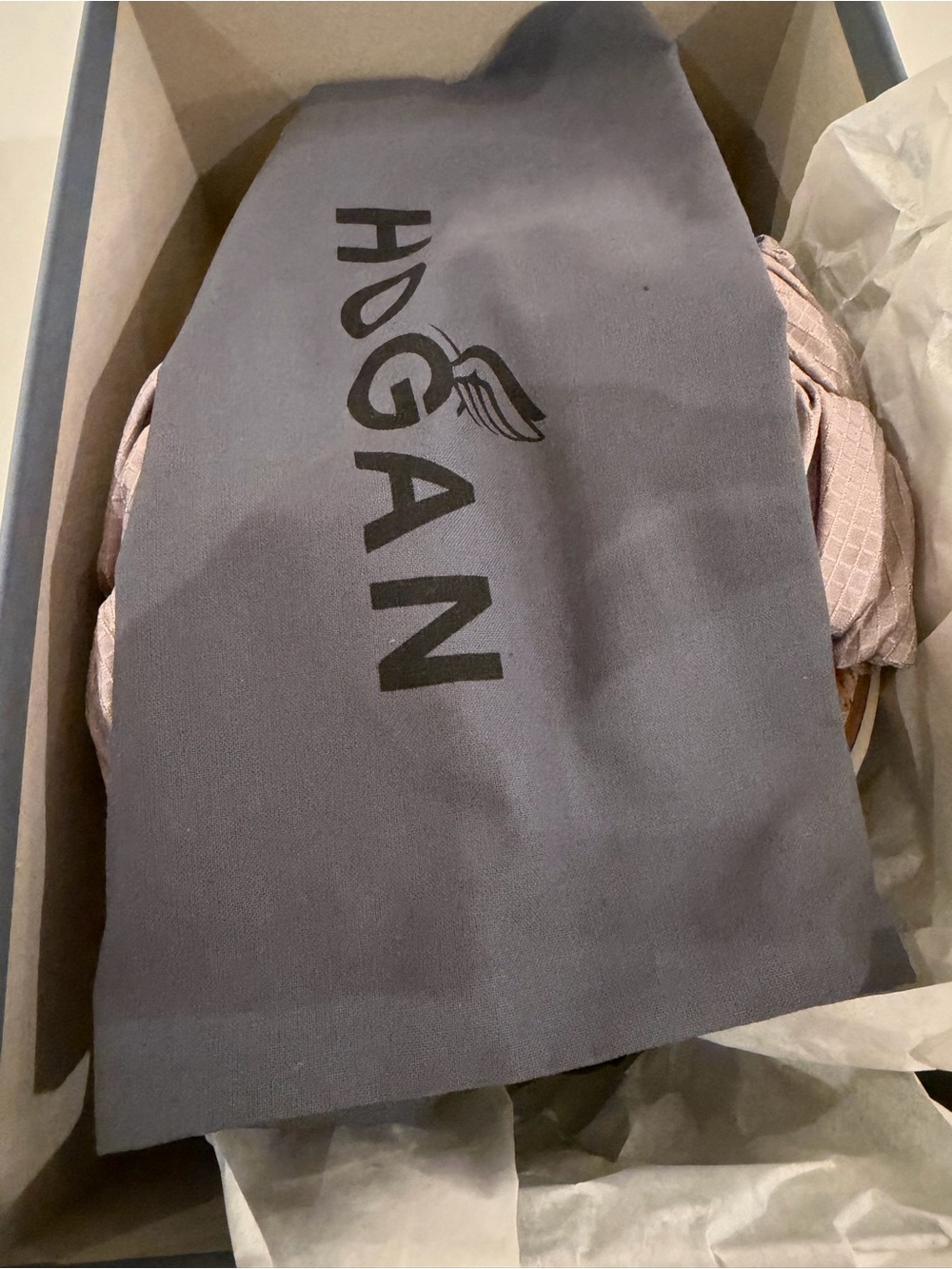 Hogan Pink Ruched Platform Slide - Picture 9 of 11